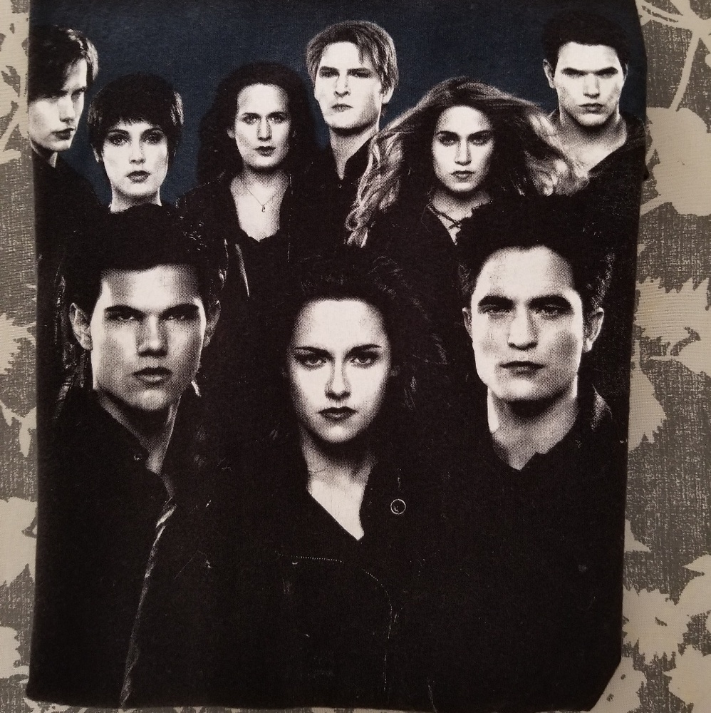 SOLD! Women's Black Breaking Dawn Shirt - Picture 4 of 5